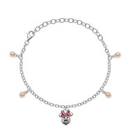 Armband Disney Kind DISNEY PREZIOSI PER BAMBINI IN ARGENTO MICKEY AND MINNIE in Silber Perla BS00001SMAL-5.CS